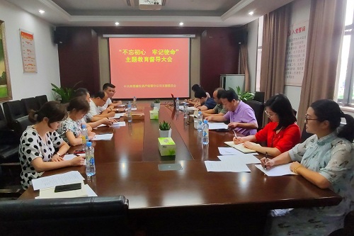 南昌城投集團公司“不忘初心、牢記使命” 主題教育調研督導全面展開(kāi)