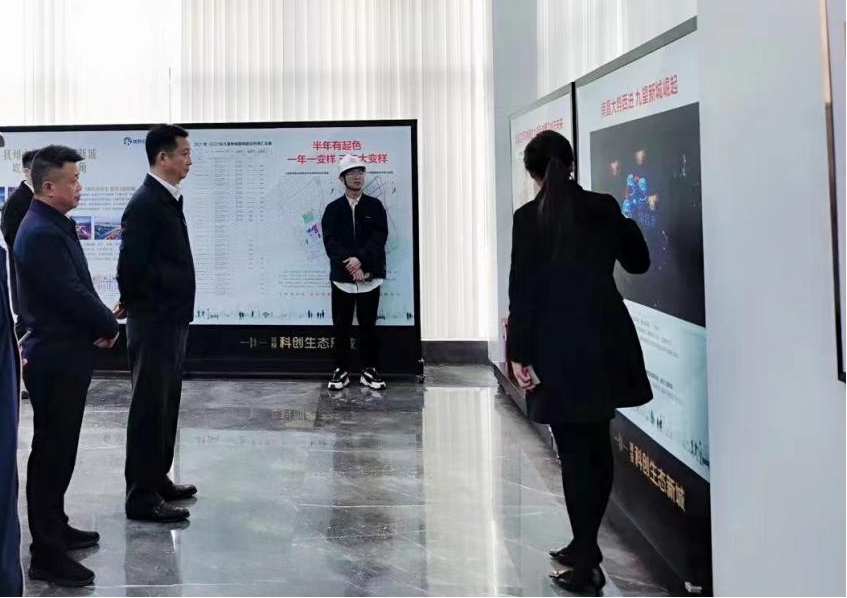 南昌市委常委、副市長(cháng)肖云一行調研城投科創(chuàng  )生態(tài)新城項目